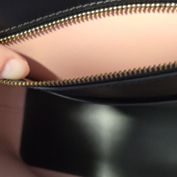 Kate Spade Black and Pink Bunny Tote With Matching Wallet - Picture 7 of 10